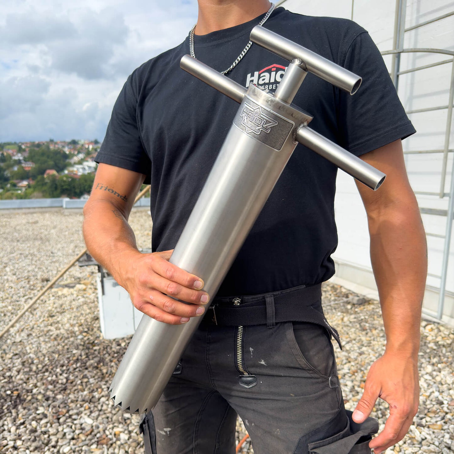 Set zur professionellen Flachdach-Prüfung 1 ( 3 GRATIS MAPP-Gasflaschen + HAIDL Flachdach-Prüfer + MetalJet Set 215585)