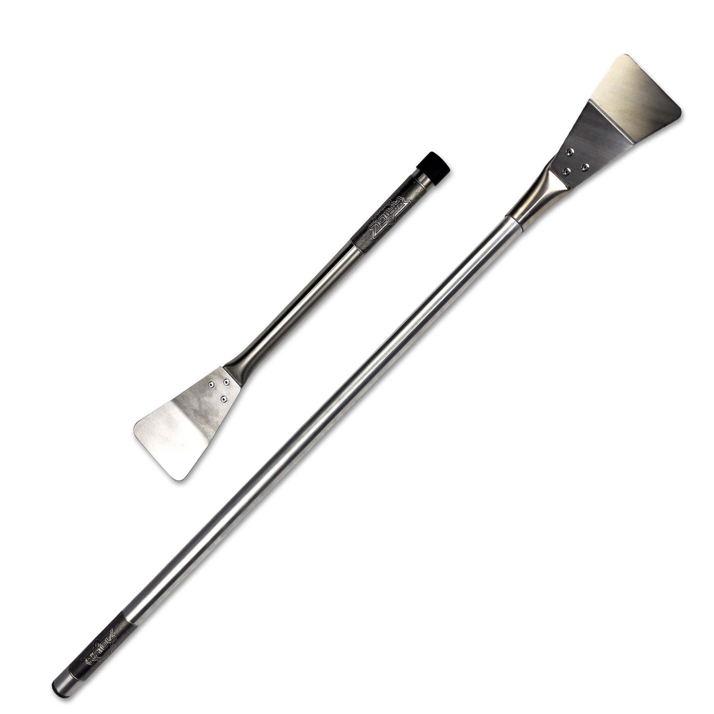 Flachdach Set 1 (2 x Flachdachkellen Set (30 & 100cm) + 2 x Rollenzieher)