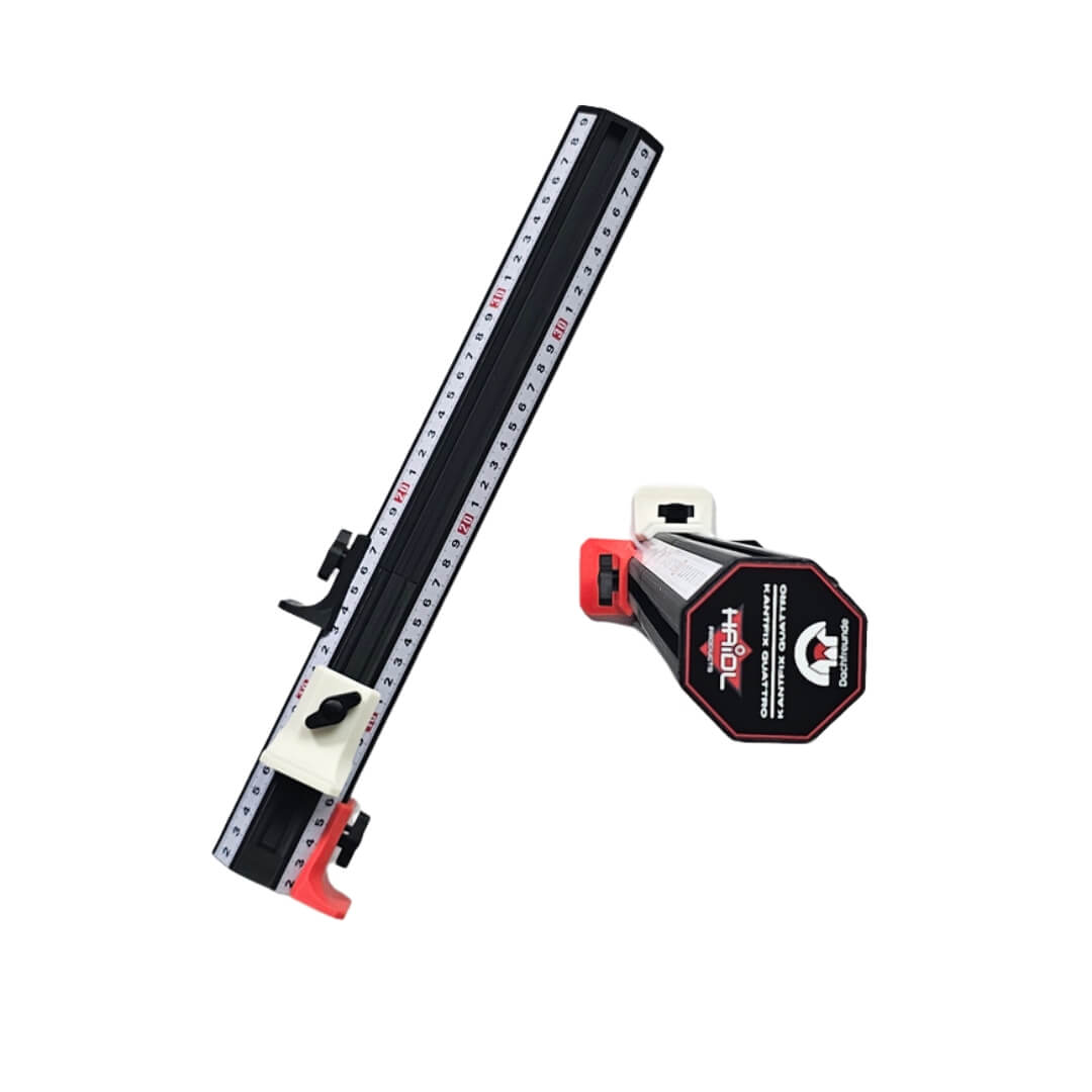 KantFix Quattro – Abkanthilfe für die Kantbank, 4 Maße, drehbar, 35cm