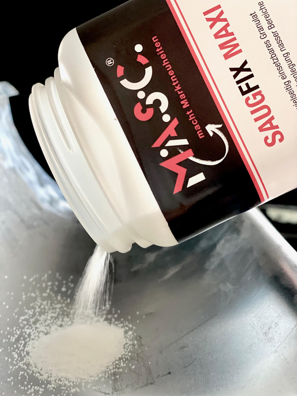 MASC Saug-Fix Maxi (1L; 2,5L; 10L) – Superabsorber-Granulat
